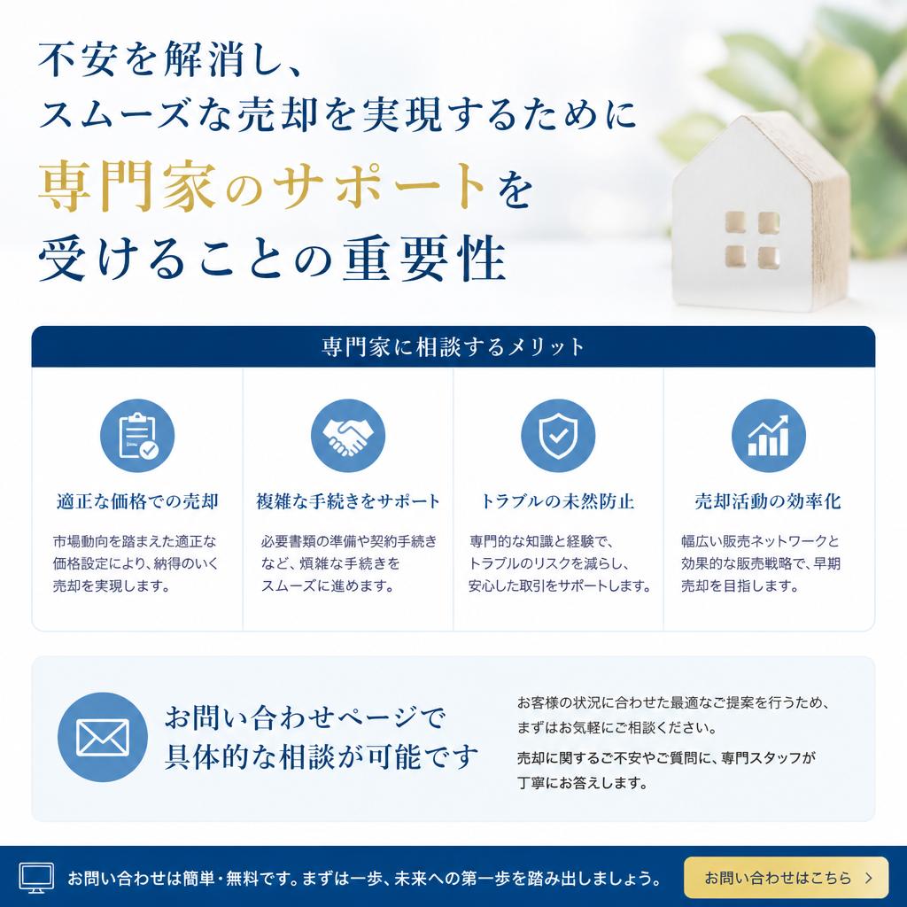 専門家に相談するメリット