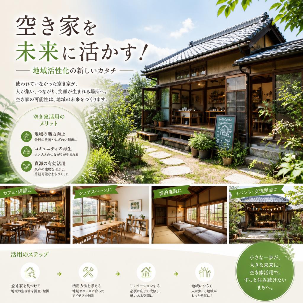 【栃木県宇都宮市】空き家を未来に活かす！地域活性化の新しいカタチ！ライト不動産がお手伝いします！