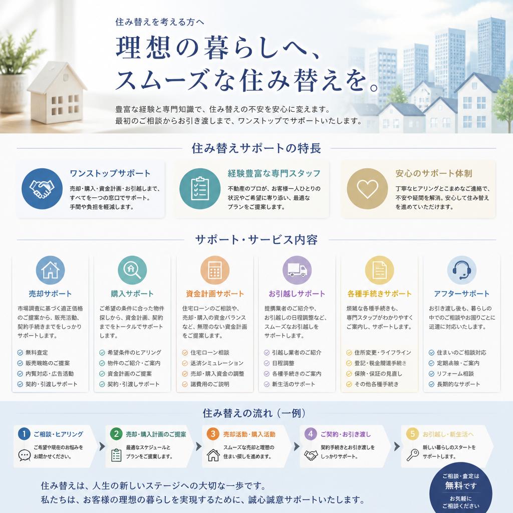 4. 住み替え支援サービスの充実