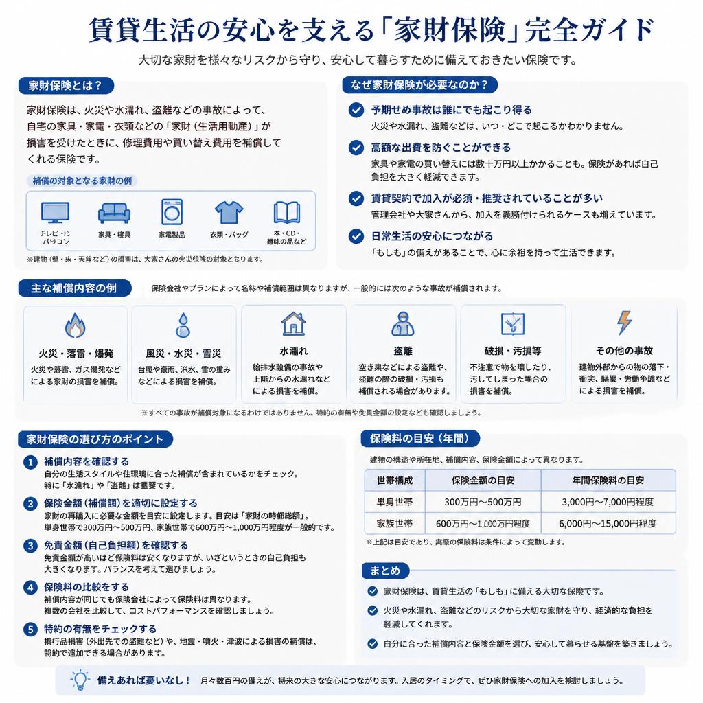4. 家財保険の重要性