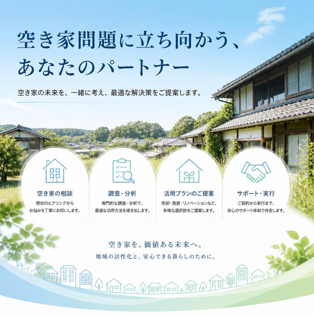 【ライト不動産】栃木県宇都宮市で空き家問題に立ち向かう、あなたのパートナー