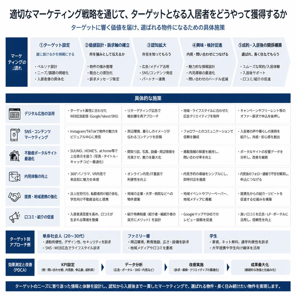 効果的な入居者獲得方法