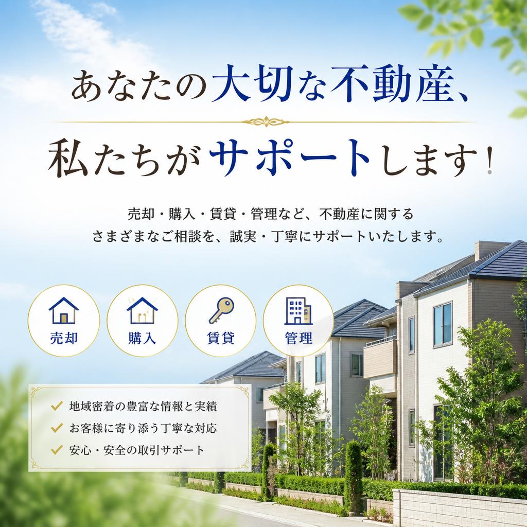 【栃木県宇都宮市】あなたの大切な不動産、私たちライト不動産がサポートします！