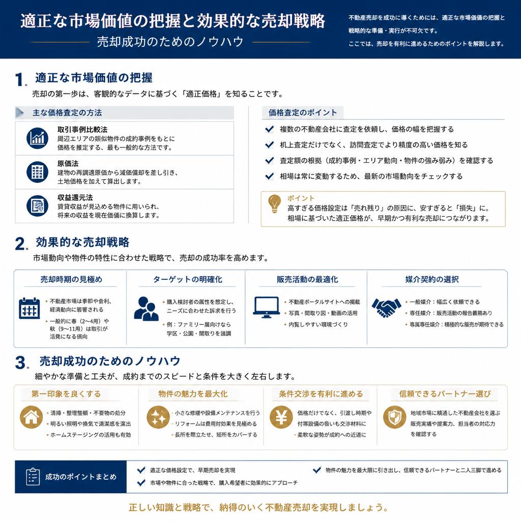 売却成功の秘訣