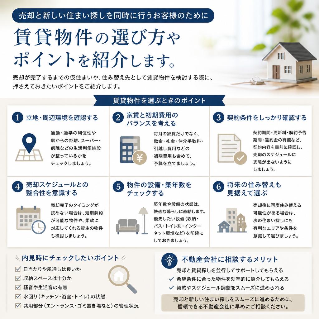 賃貸物件の選び方