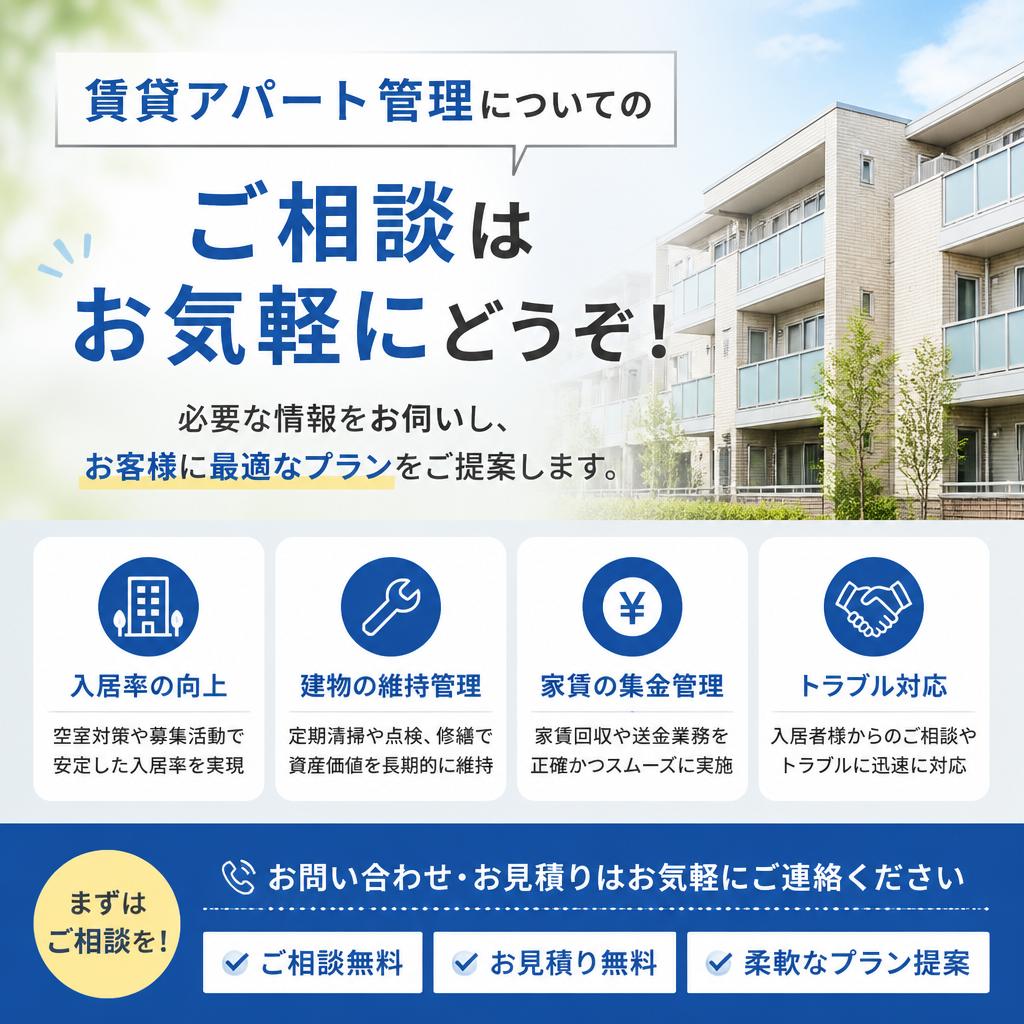 まずは気軽にお問い合わせを！