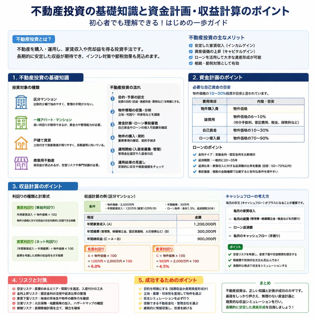 不動産投資の基礎知識