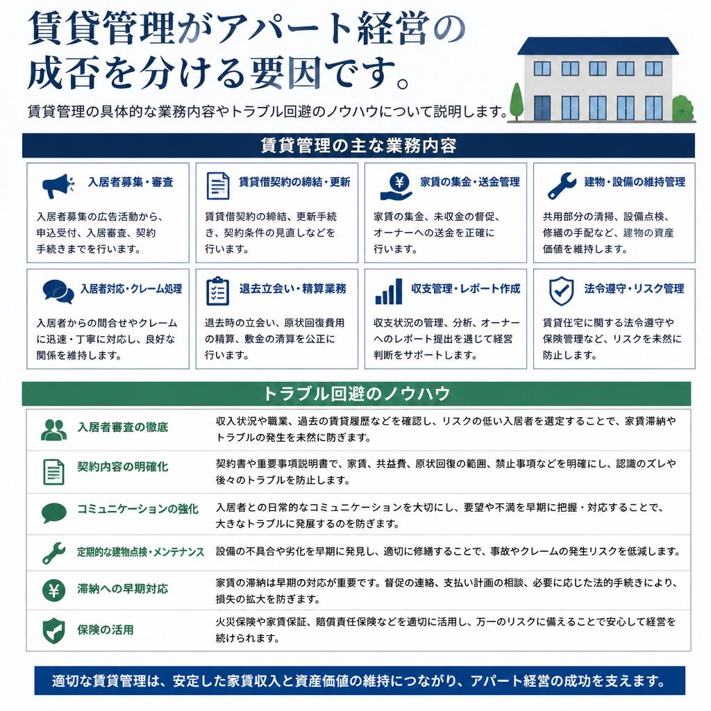 賃貸管理の重要性