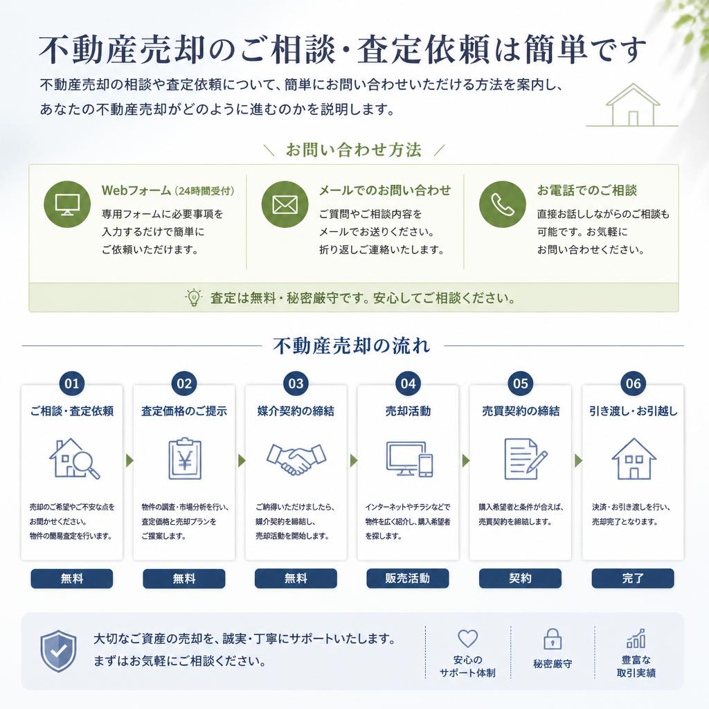 まずはお問い合わせを！