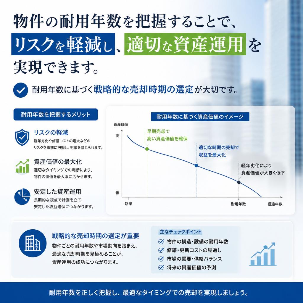 耐用年数が資産運用に与える影響