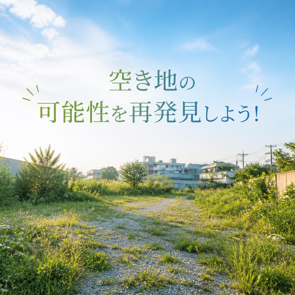 【無料相談】空き地の可能性を再発見しよう！栃木県宇都宮市で空き地の相談ならライト不動産へ！
