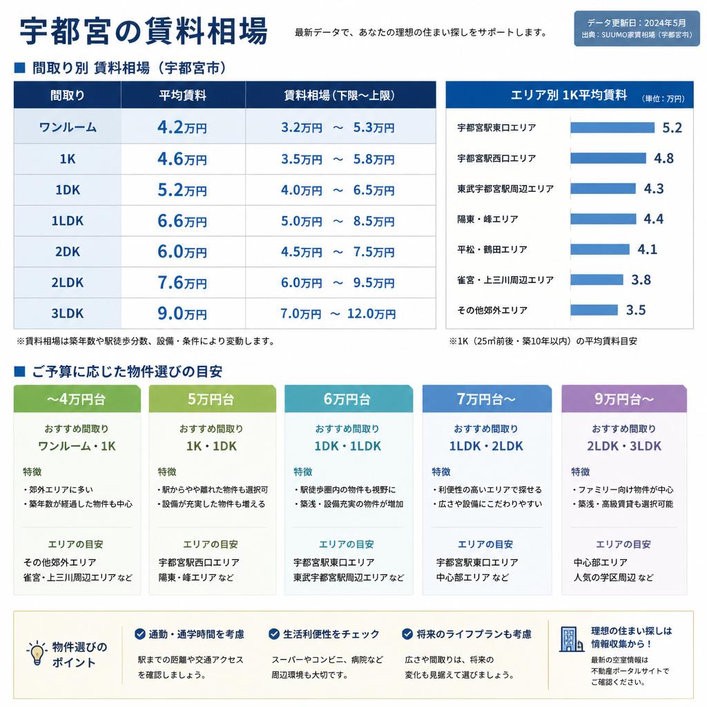 賃料相場を理解しよう