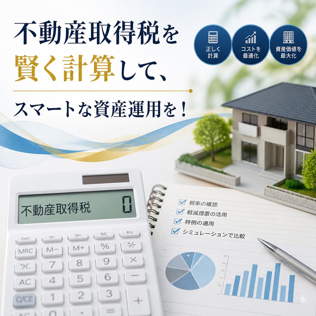 【ライト不動産】不動産取得税を賢く計算してスマートな資産運用を！栃木県宇都宮市で物件購入ならライト不動産へ！