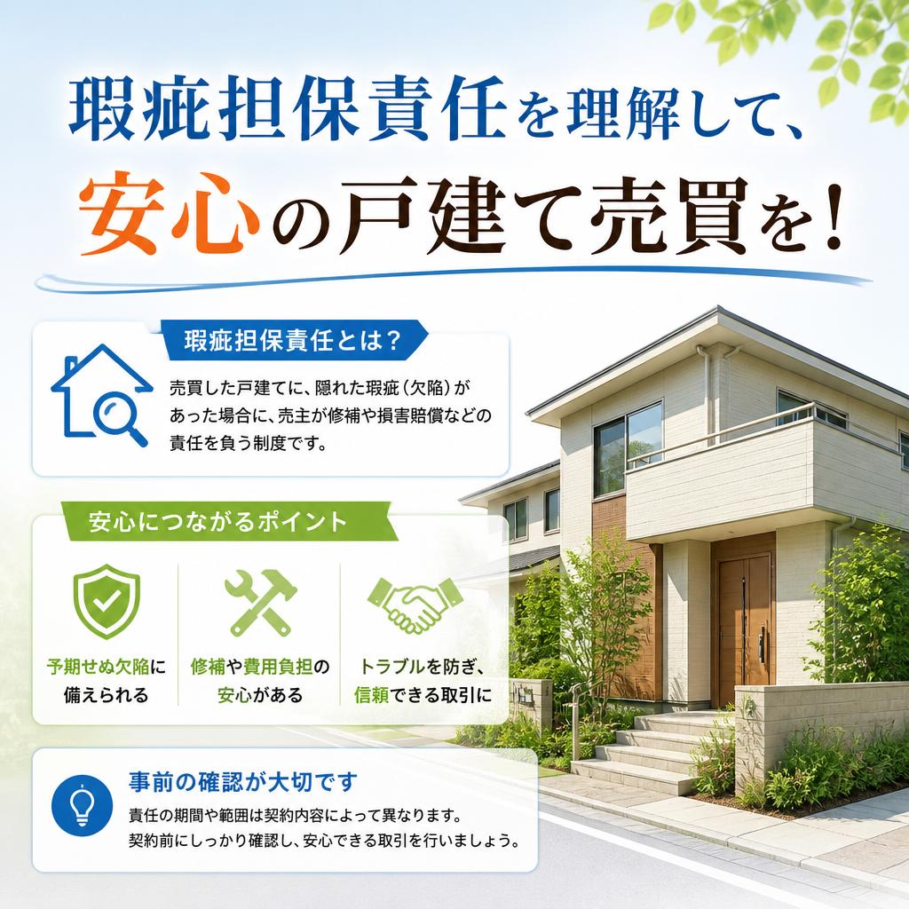 【ライト不動産】瑕疵担保責任を理解して、安心の戸建て売買を！栃木県宇都宮市の不動産売買はお任せください！